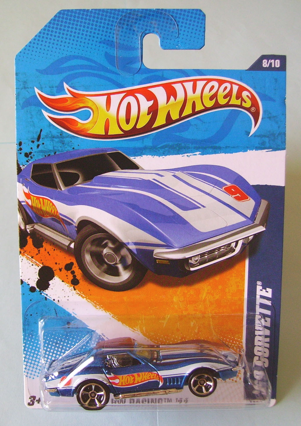 Hot Wheels 2006 First Editions 1969 C3 Corvette ZL-1 Yellow Faster Than Ever