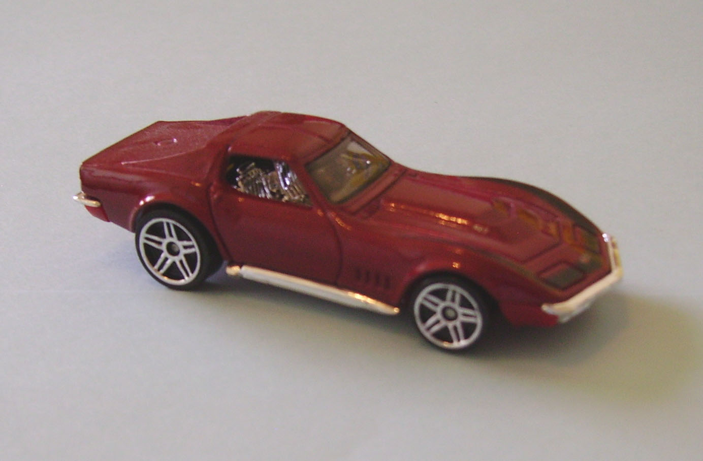 Hot Wheels '69 Corvette 2006 First Editions #007 White